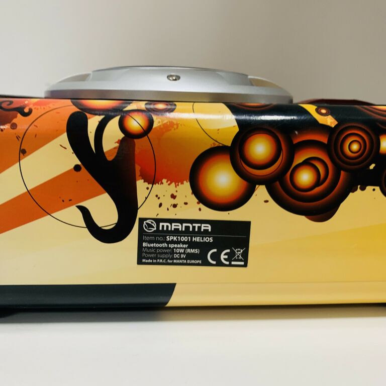 GŁOŚNIK PRZENOŚNY MANTA SPK1001 HELIOS POWER AUDI