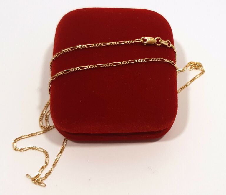 piekny-zloty-lancuszek-splot-figaro-585-238-g-rodzaj-2205-2