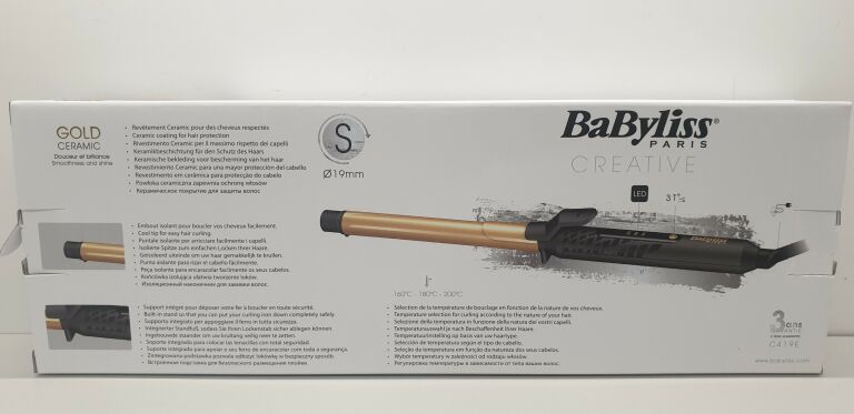 LOKÓWKA BABYLISS CREATIVE C419E - S 19MM