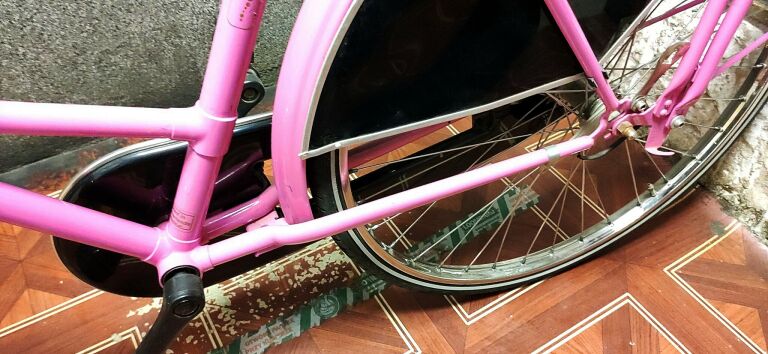 rower-miejski-kokkedal-rozowy-stan-uzywany