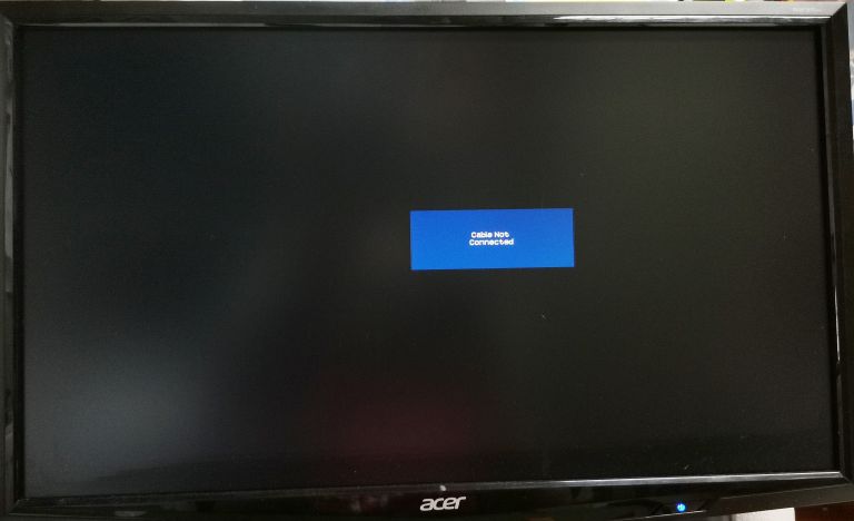 USZKODZONY MONITOR ACER G235H 23"