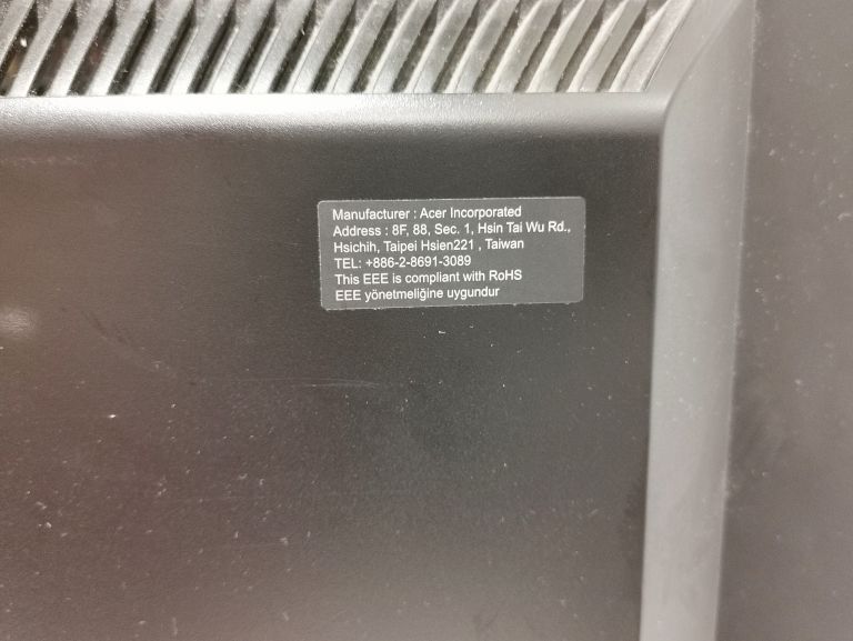 USZKODZONY MONITOR ACER G235H 23"