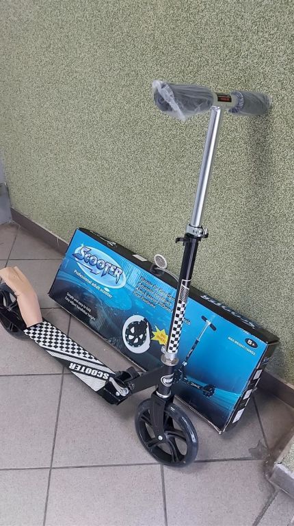 HULAJNOGA BIG WHEELS 5+ 100KG (GOTOWA DO JAZDY!) NOWA! OKAZJA!