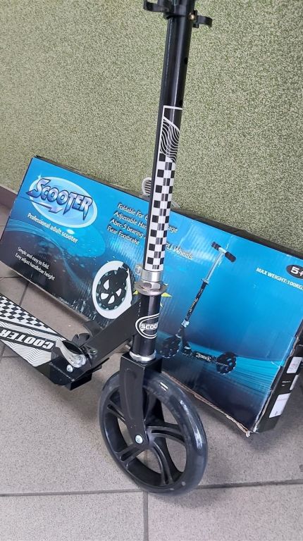 HULAJNOGA BIG WHEELS 5+ 100KG (GOTOWA DO JAZDY!) NOWA! OKAZJA!
