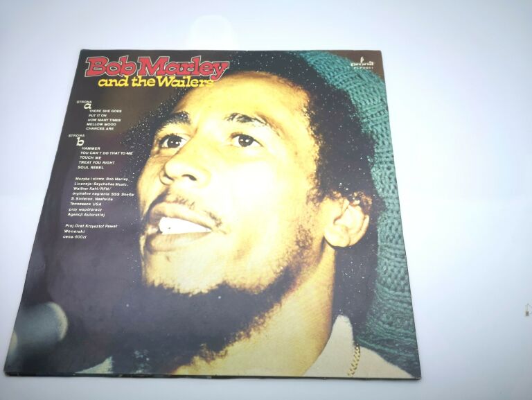 BOB MARLEY AND THE WAILERS WINYL PRONIT