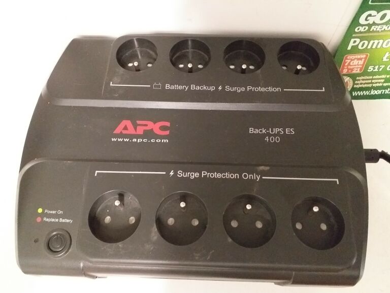 ZASILACZ UPS APC BACK-UPS ES 400 VA, 230 V