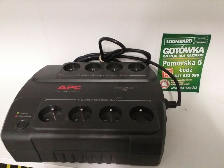 ZASILACZ UPS APC BACK-UPS ES 400 VA, 230 V