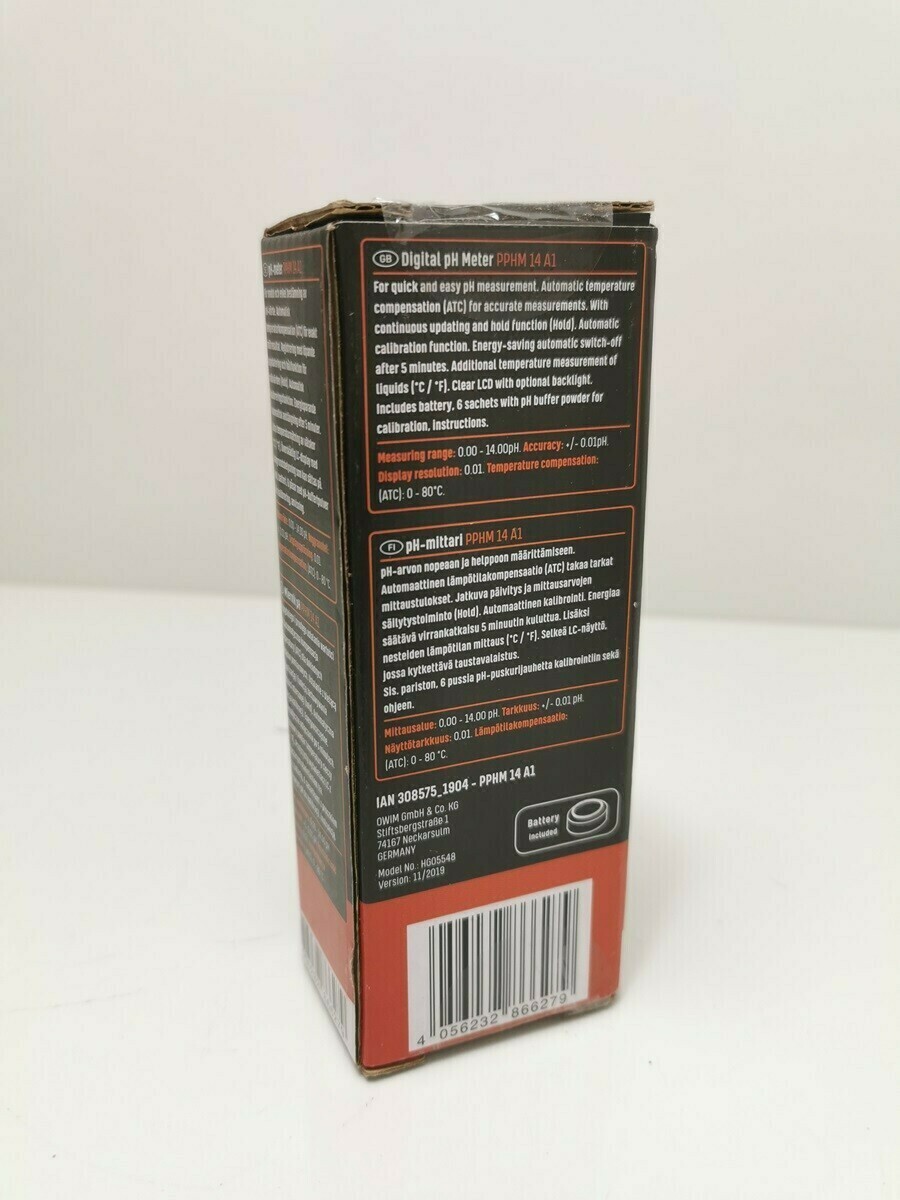 parkside-miernik-ph-pphm-14-a1-stan-uzywany