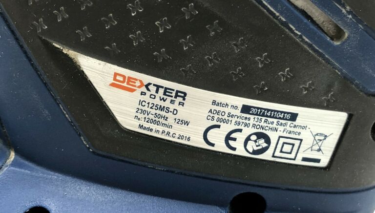 SZLIFIERKA OSCYLACYJNA DEXTER POWER IC125MS-D MP