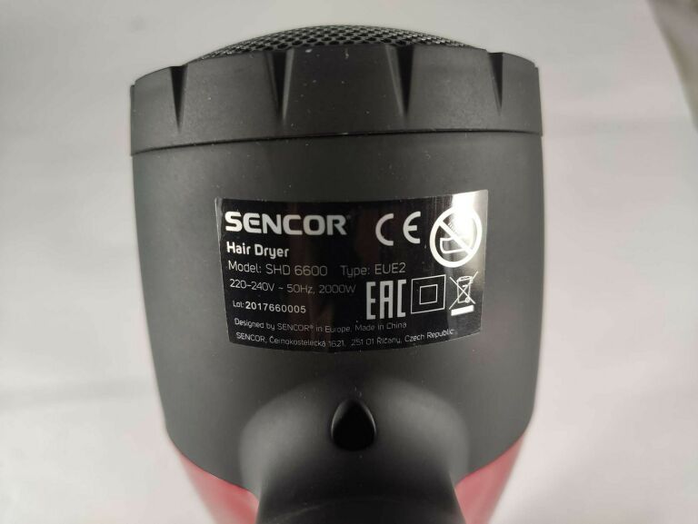 SUSZARKA SENCOR SHD 6600 !!! CZERWONA !!!