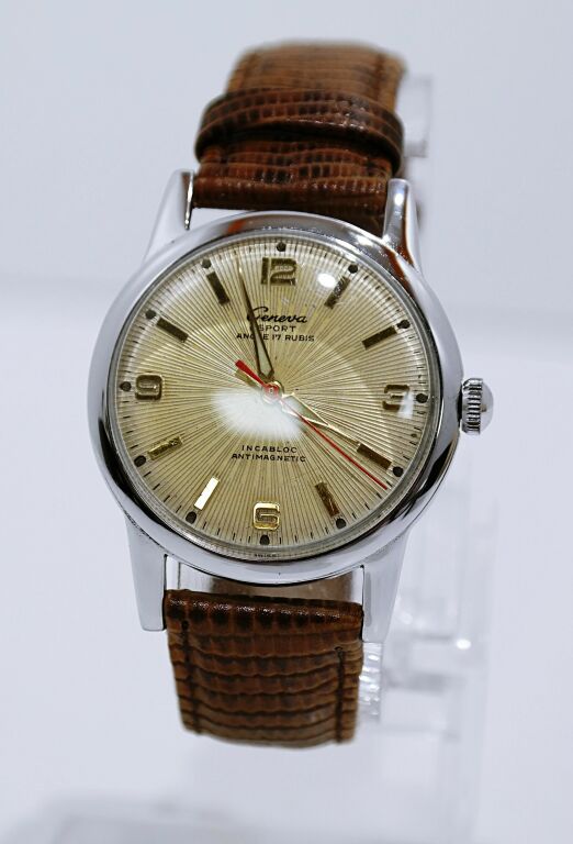 ZEGAREK GENEVA SPORT ANCRE 17 RUBIS - IDEALNY!