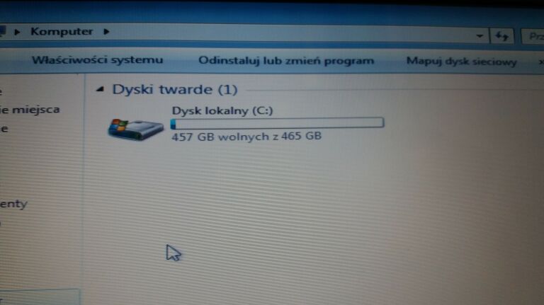 TOSHIBA NB500 10' 500GB DYSK WIN 7/ŁAD