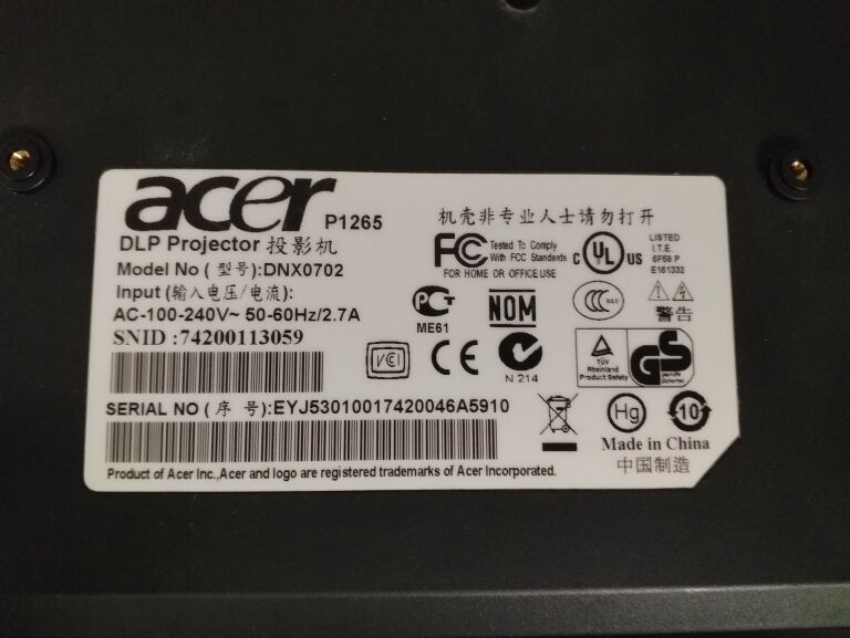 projektor-rzutnik-acer-p1265-dlp-1024-x-768-180w-stan-uzywany