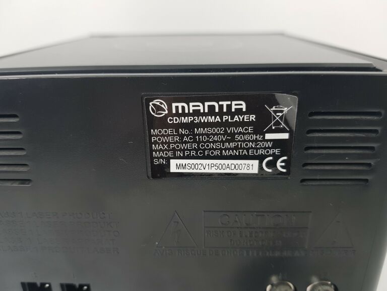 WIEŻA MANTA MMS002 VIVACE