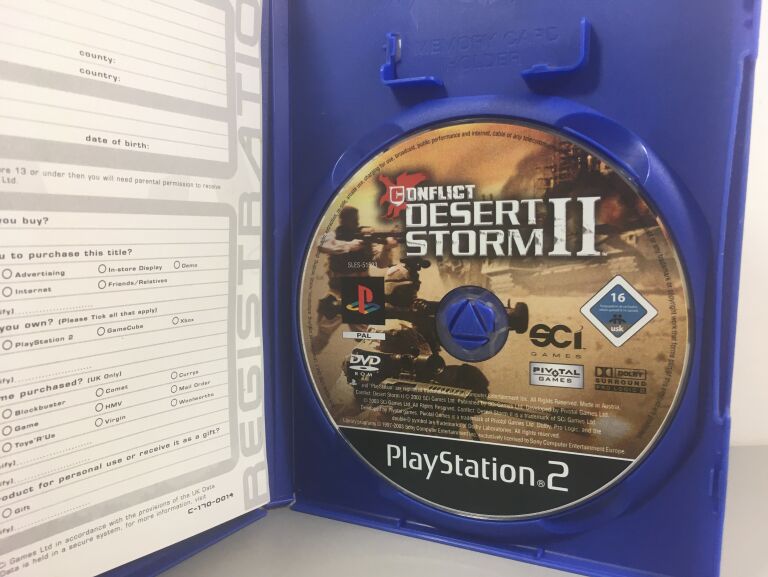GRA PS2 CONFLICT DESERT STORM II 2