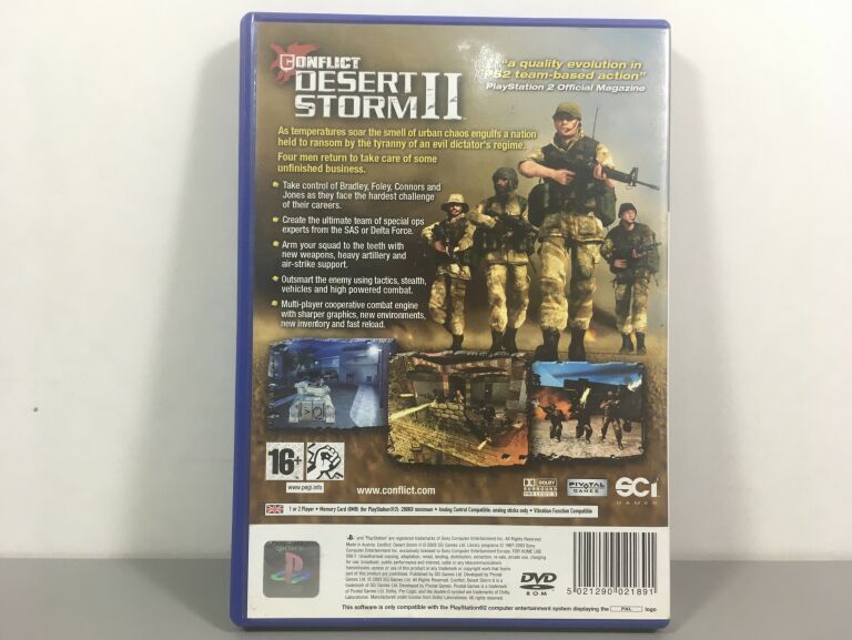 GRA PS2 CONFLICT DESERT STORM II 2