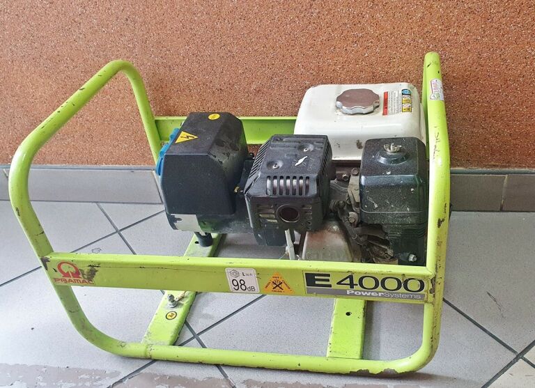 AGREGAT PRĄDOTWÓRCZY PRAMAC E4000 230V 3,1 KW