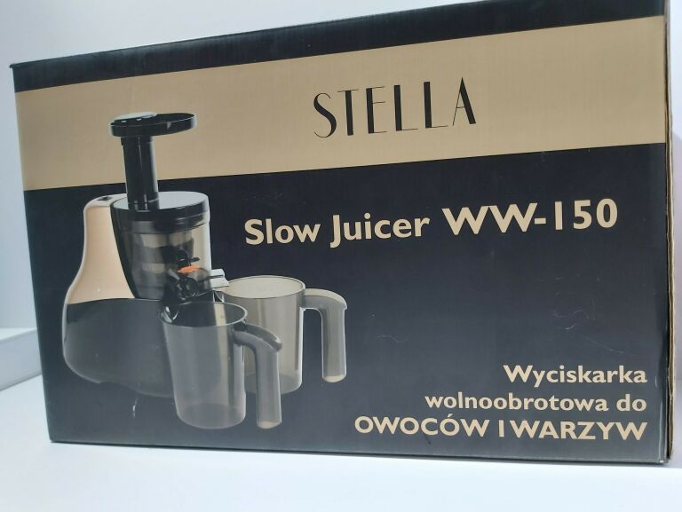 WYCISKARKA WOLNOOBROTOWA  STELLA WW-150