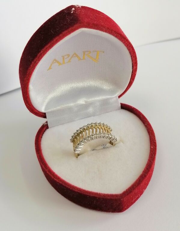 PIĘKNY ZŁOTY PIERŚCIONEK PR333 R16 3,15G