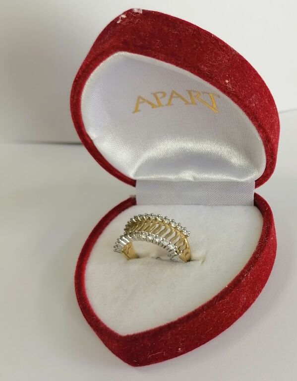 PIĘKNY ZŁOTY PIERŚCIONEK PR333 R16 3,15G