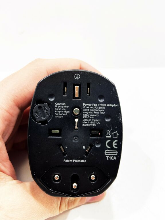 TRAVEL ADAPTER PRZEJŚCIÓWKA WTYCZKA USB