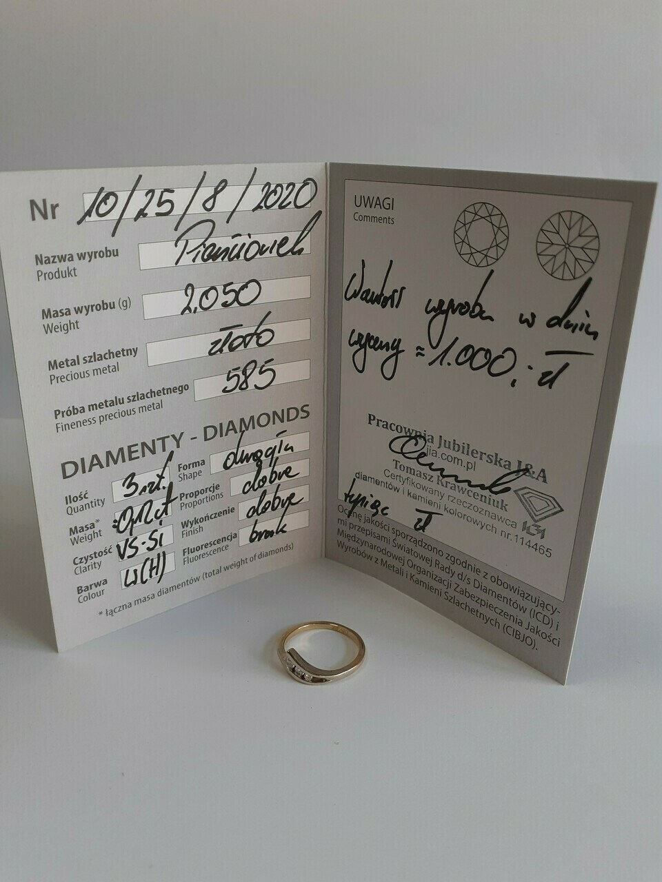 piekny-zloty-pierscionek-z-diamentami-pr-585-210g-stan-uzywany