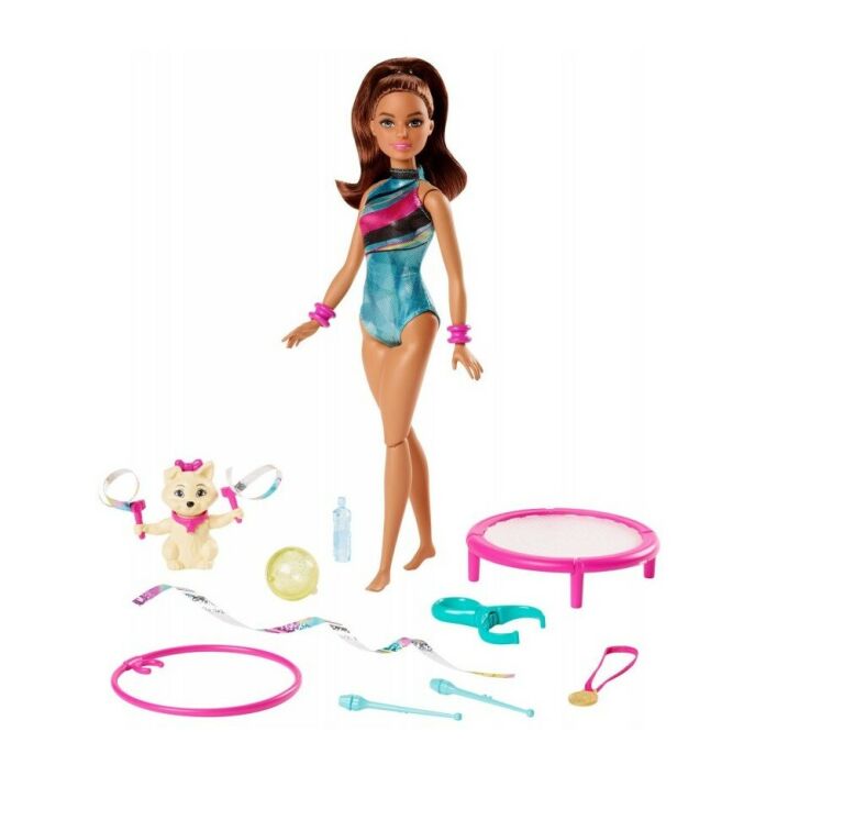 LALKA BARBIE DREAMHOUSE ADVENTURES GIMNASTYCZKA