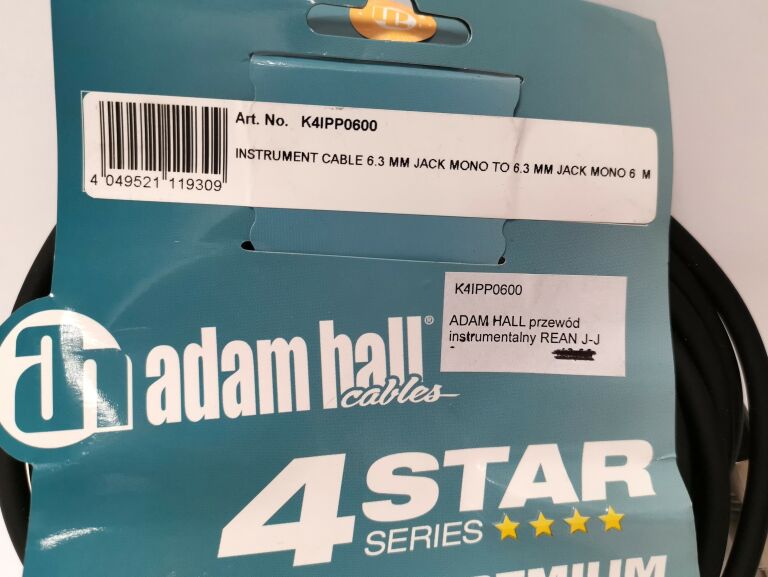 kabel-adam-hall-cabels-jack-jack-mono-63m-marka-ahcabels