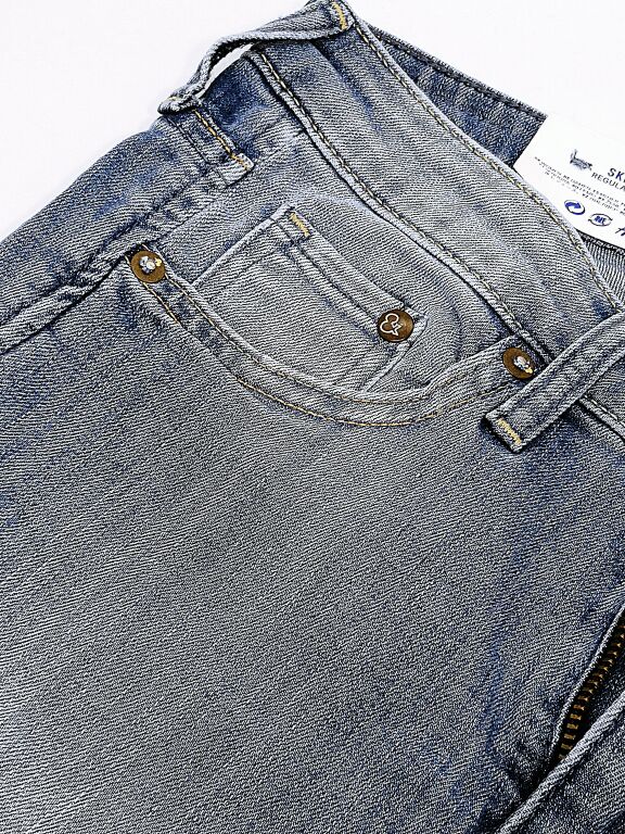 SPODNIE DAMSKIE HM SKINNY REGULAR WAIST R. 28/32