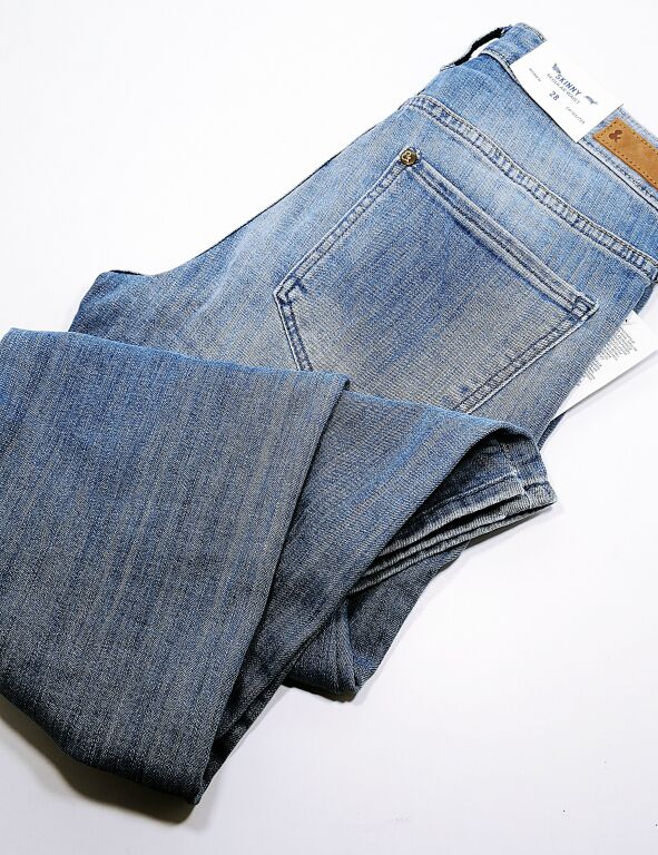 SPODNIE DAMSKIE HM SKINNY REGULAR WAIST R. 28/32