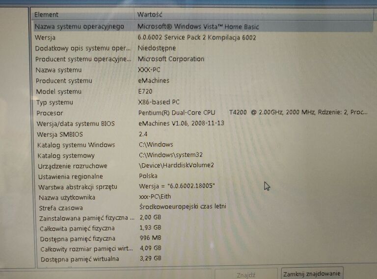 laptop-emachines-e720-wielkosc-pamieci-ram-2-gb