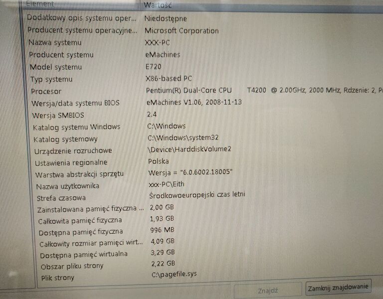 laptop-emachines-e720-pojemnosc-dysku-100