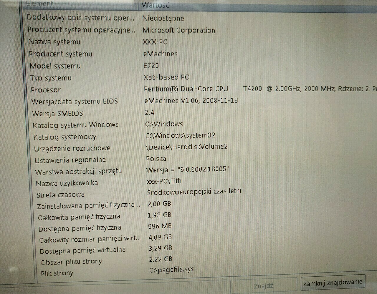 laptop-emachines-e720-pojemnosc-dysku-100