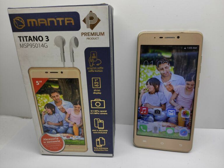 TELEFON MANTA TITANO 3 PUDEŁKO