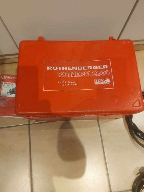 LUTOWNICA ELEKTRYCZNA ROTHENBERGER ROTHERM 2000