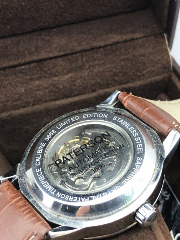 ZEGAREK AUTOMATYCZNY PATERSON CAL3668