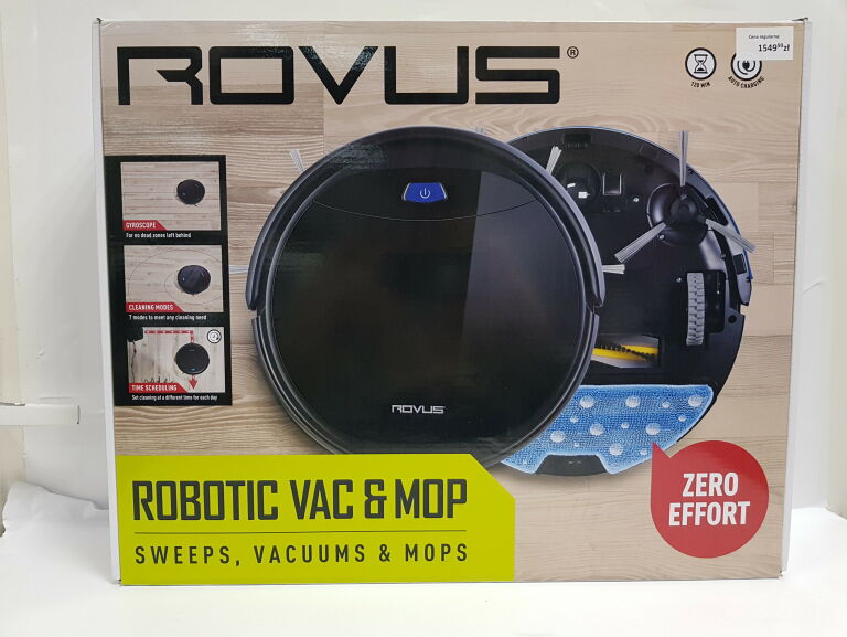 rovus robotic vacuum mop