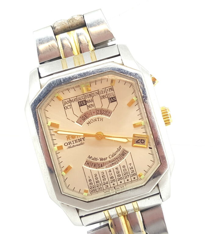 ORIENT AUTOMATIC MULTI-YEAR CALENDAR EUAA-BO CS