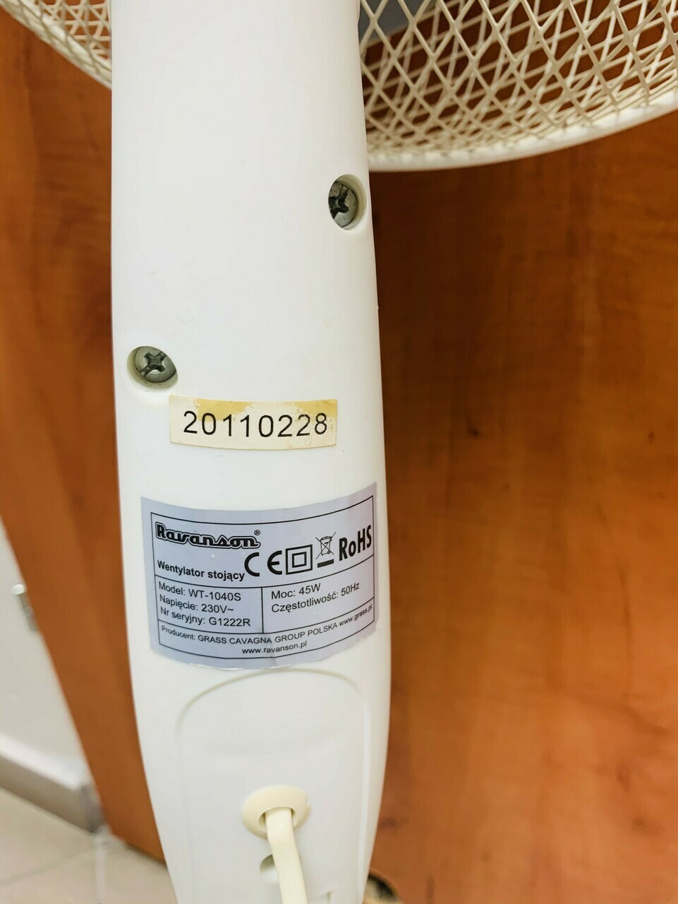 wentylator-ravanson-wt-1040s-stan-uzywany