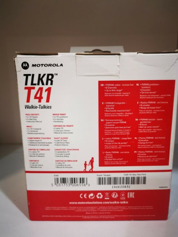 WALKIE TALKIE KRÓTKOFALÓWKA MOTOROLA TLKR T41 PMR