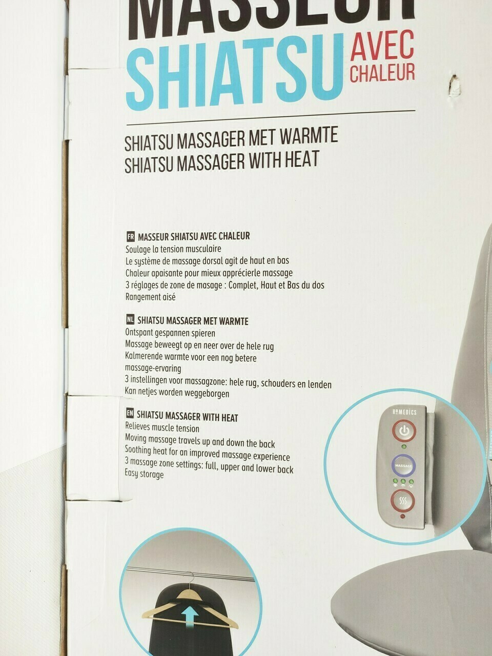 mata-masujaca-homedics-bmcs-1000h-stan-uzywany