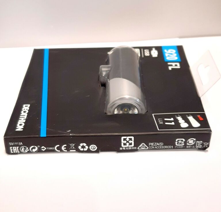 LAMPKA ROWEROWA LED FL 920 PRZEDN/TYLNA USB BTWIN