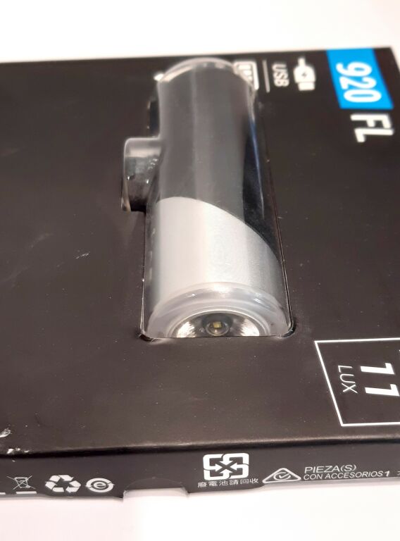 LAMPKA ROWEROWA LED FL 920 PRZEDN/TYLNA USB BTWIN