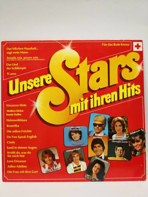 PŁYTA WINYLOWA UNSERE STARS MIT IHREN HITS
