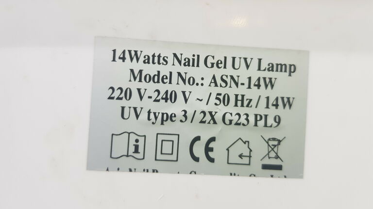LAMPA LED/UV  MAC-LMP-0037 PROFFESIONAL 14W