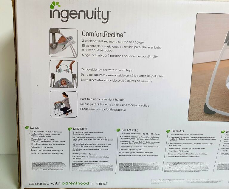 LEŻACZEK BUJACZEK INGENUITY COMFORT 2 GO
