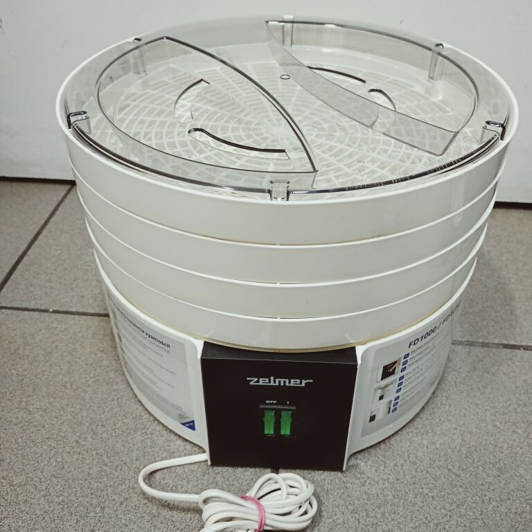 SUSZARKA DO OWOCÓW I WARZYW ZELMER ZFD1050 W/PUDE