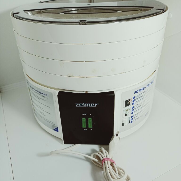 SUSZARKA DO OWOCÓW I WARZYW ZELMER ZFD1050 W/PUDE