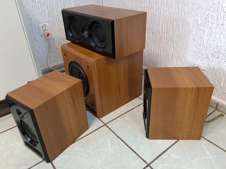 KOLUMNY KEF C7 C6LCR6 C3 C4 -- 5.1
