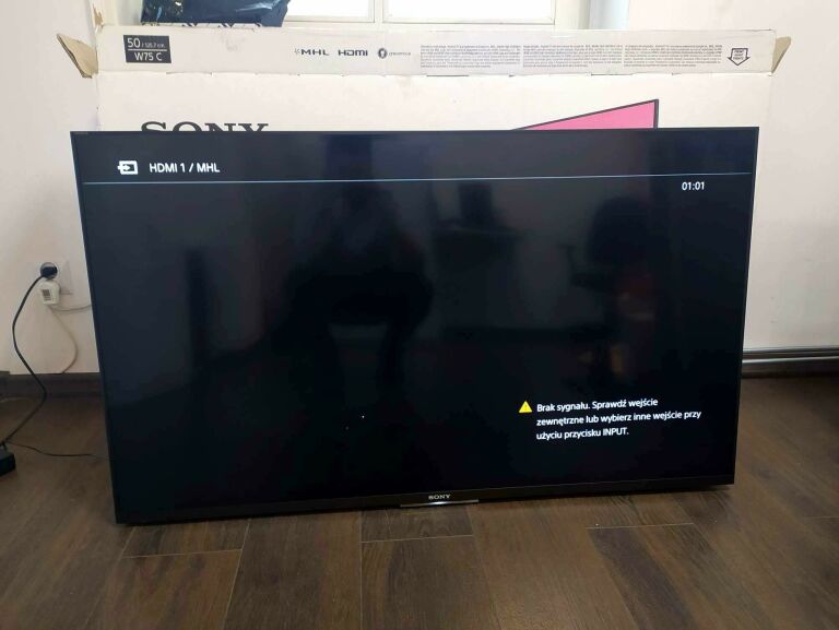 TELEWIZOR SONY KDL-50W755C PILOT+ KARTON